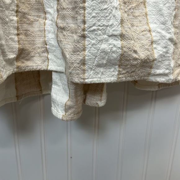 Maeve Anthropologie Striped Tonal  MIDI Dress Size XS Pockets Sleeveless‎ - Picture 8 of 8